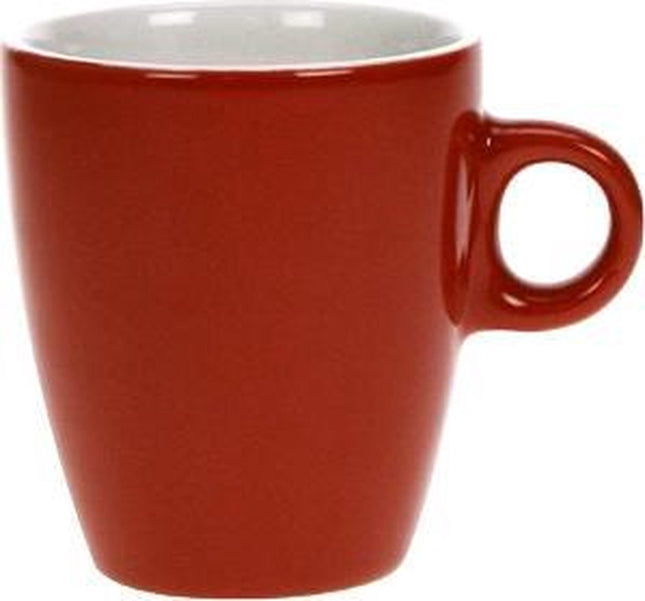 Cosy & Trendy Vicky Gobelet - 19 cl - Ø 7 cm x 8.5 cm - Rouge - Lot de 6