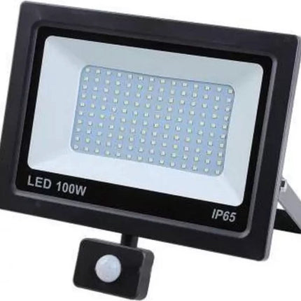 LED Straler 100W Floodlight Bewegingssensor  IP-65 - Höfftech