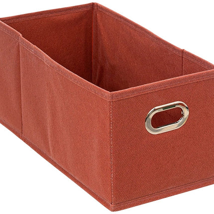 5Five Boîte de rangement rouge - 15 x 31 x 15 cm (S) - Pliable