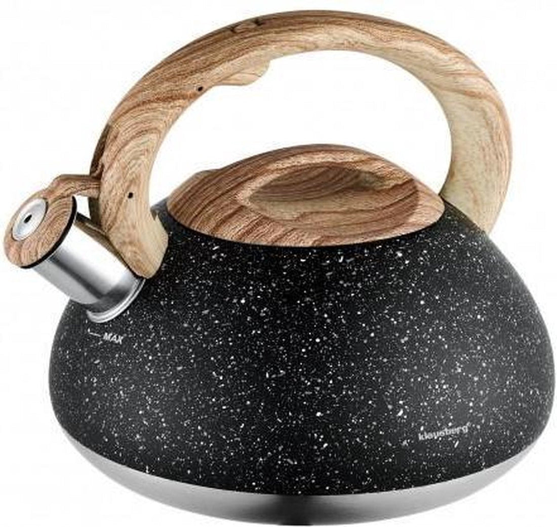 Klausberg KB-7282 whistling kettle - 2.7L - stainless steel - all heat sources