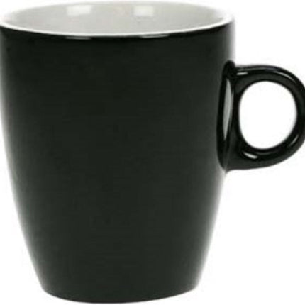 Cosy & Trendy Gobelet Vicky - 19 cl - Ø 7 cm x 8.5 cm - Noir - Lot de 6