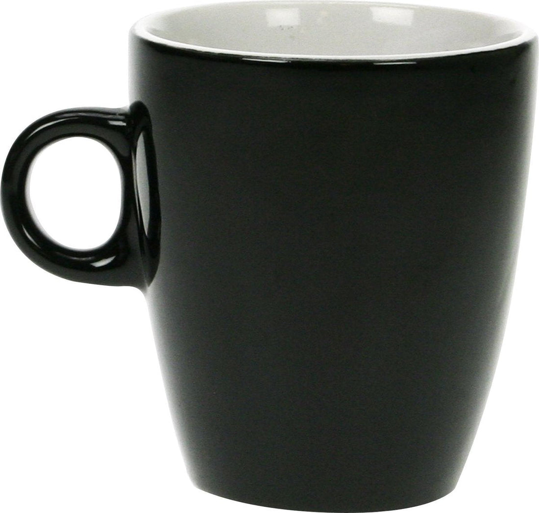 Cosy & Trendy Vicky Mug - 19 cl - Ø 7 cm x 8.5 cm - Black - Set of 6