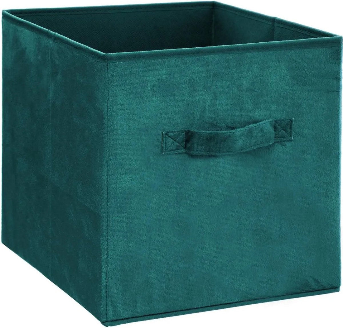 5Five opbergmand petrol groen – opvouwbaar, 31 x 31 x 31 cm, 29 liter