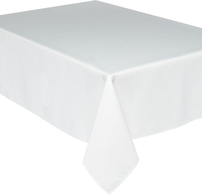 Nappe Atmosphera - 240 x 140 cm - blanc ivoire - Nappes de table à manger - polyester