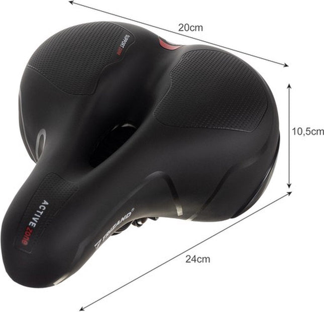Trizand Comfortabel Fietszadel: Perfecte Mix van Comfort en Veiligheid