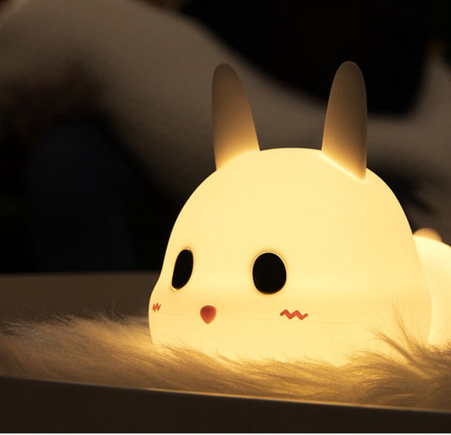 Veilleuse - Lapin - Chambre d'enfant - Chambre de bébé - Cadeau de naissance - Révélation du sexe