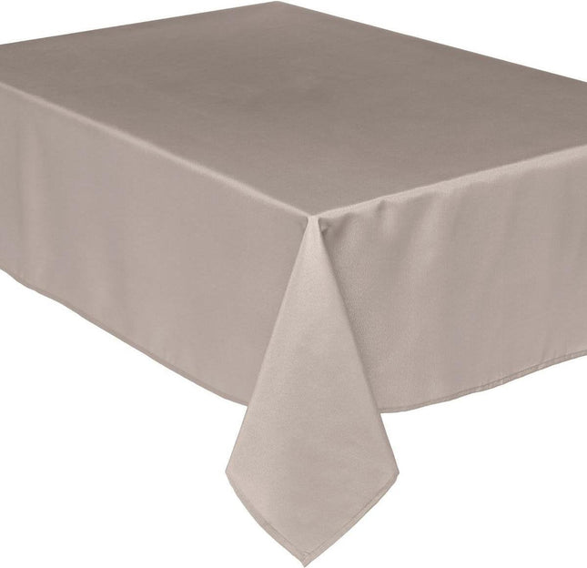 Nappe Atmosphera - 240 x 140 cm - beige - Nappes de table à manger - polyester