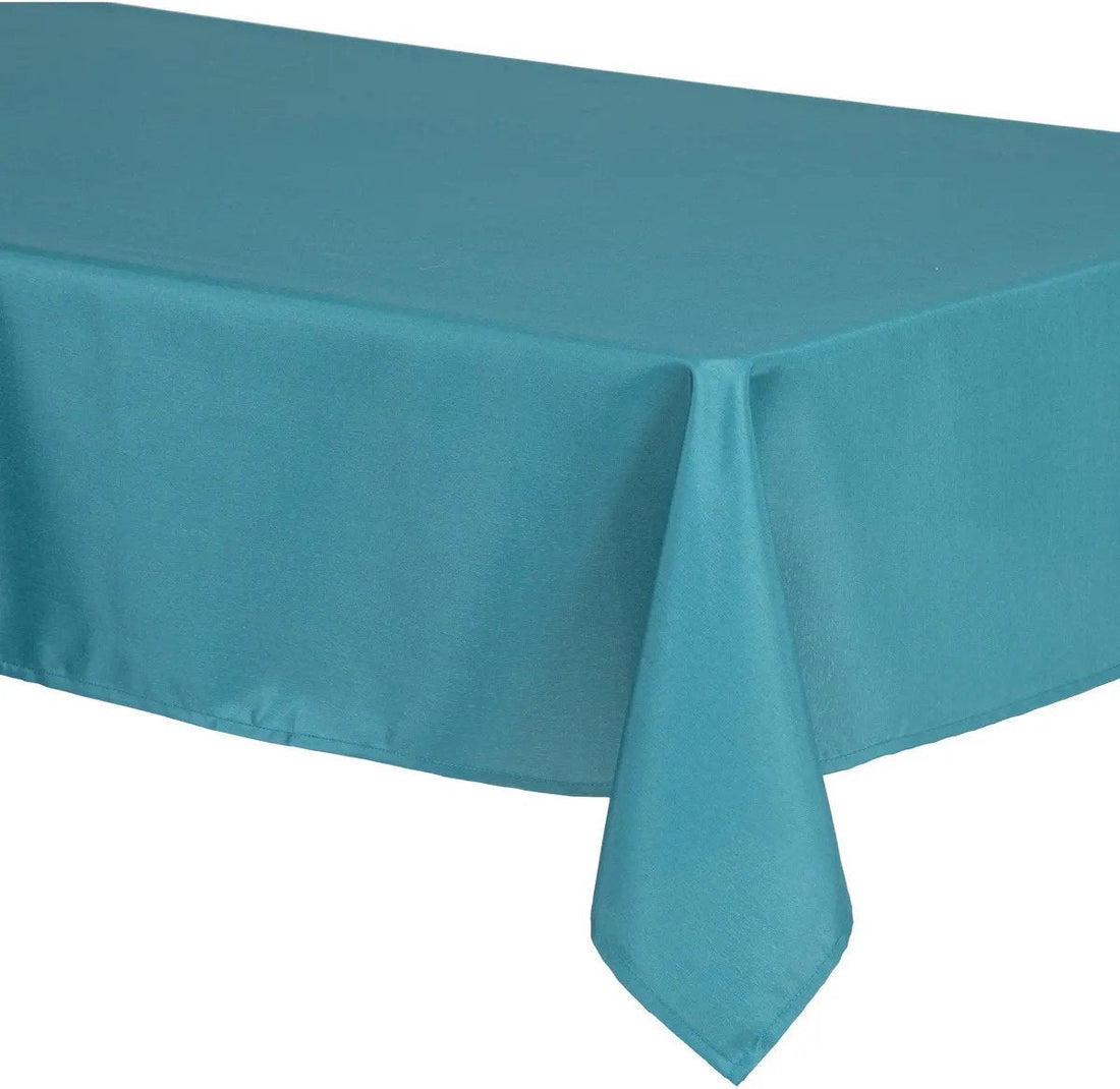 Atmosphera Tablecloth - 240 x 140 cm - petrol blue - Dining table tablecloths - polyester