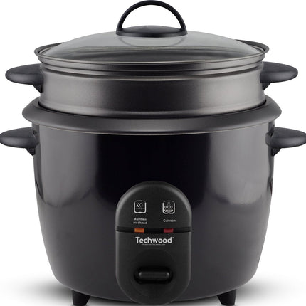 Techwood 1826 - Rijstkoker - Stoomkoker -  2-in-1  - 1.8 L