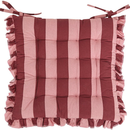 Atmosphera Coussin de chaise Chéri - 38x38cm - Rose