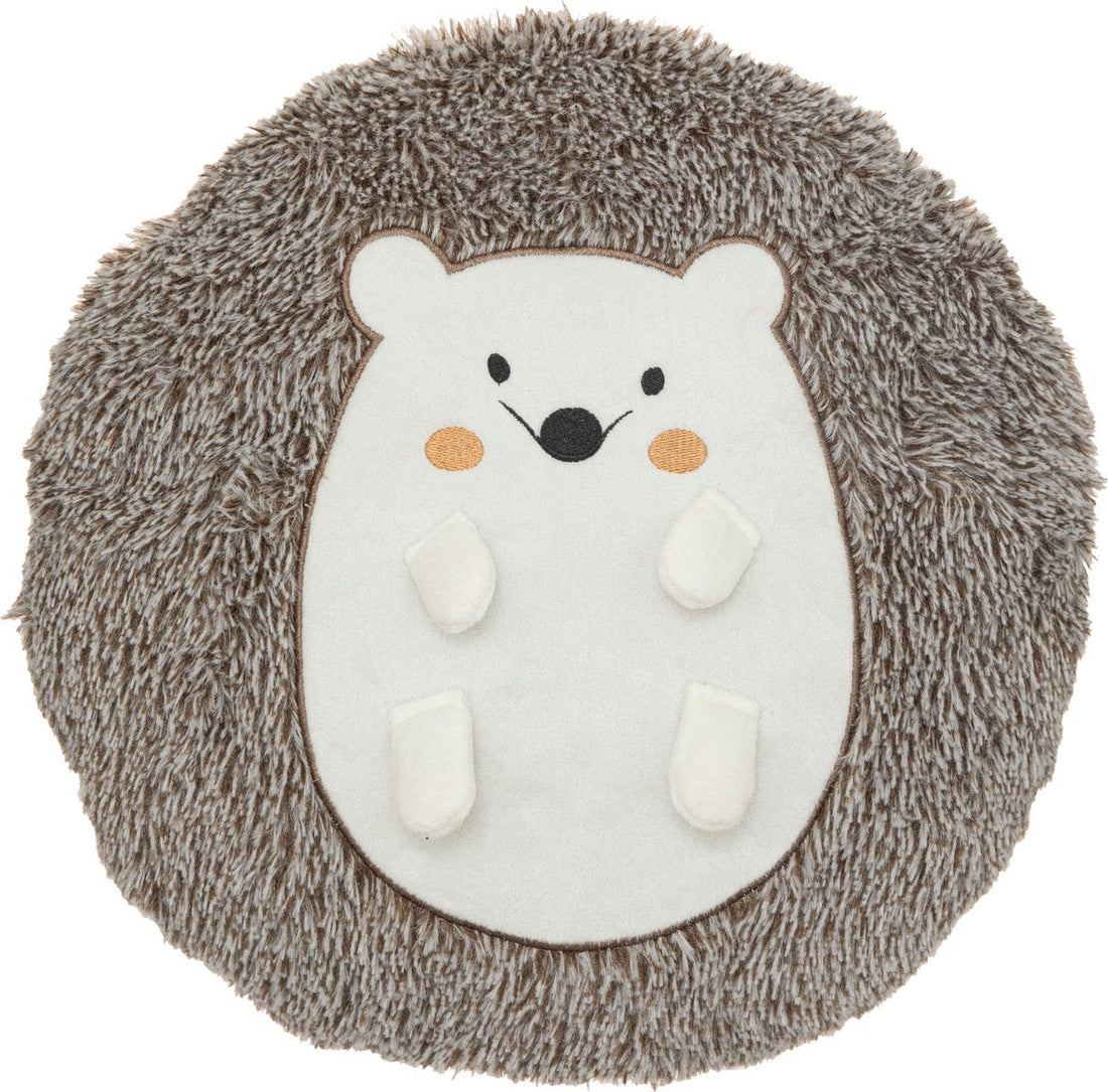 Atmosphera Kids Sierkussen Hérisson egel Ø30cm - Bruin/Wit