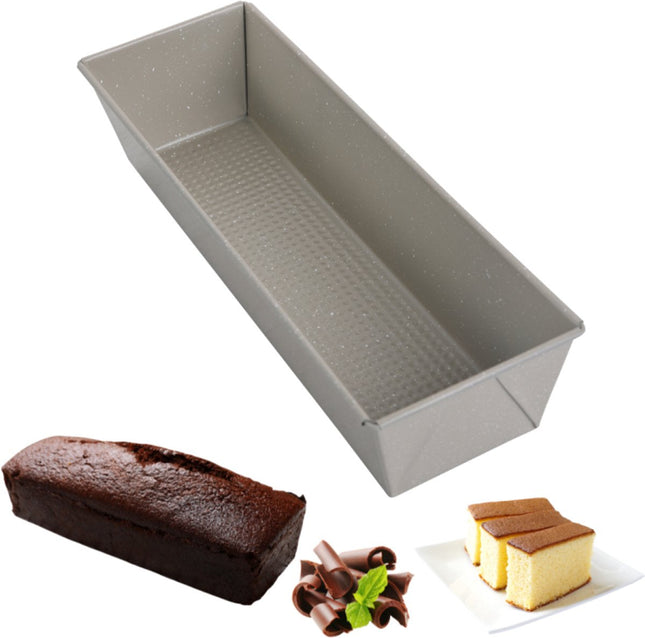 KINGHoff Moule à Cake KH-1973 - Forme Rectangulaire 35 cm - Revêtement Antiadhésif - Convient pour Gâteaux et Pains - Résistant au Four jusqu'à 220°C - Moule à Gâteau - Moule de Cuisson