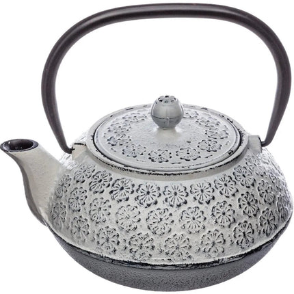 Secret de Gourmet Théière Essential - Fonte - avec anse - blanc - 1000 ml