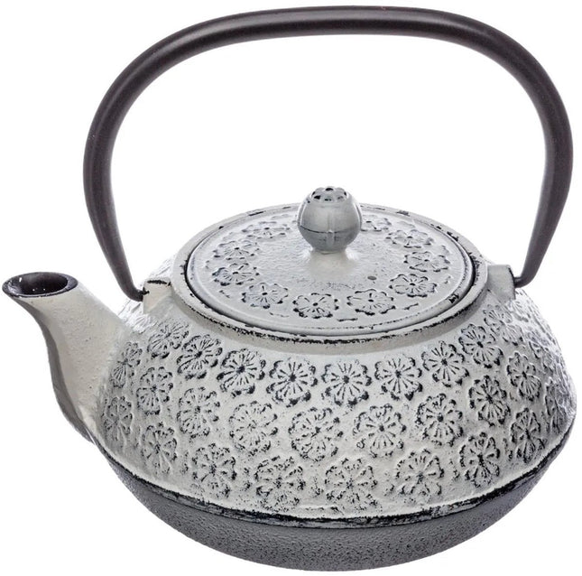Secret de Gourmet Théière Essential - Fonte - avec anse - blanc - 1000 ml
