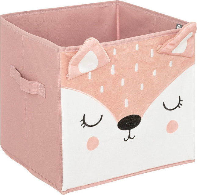 Atmosphera Panier de rangement enfant cerf 29 x 29 cm