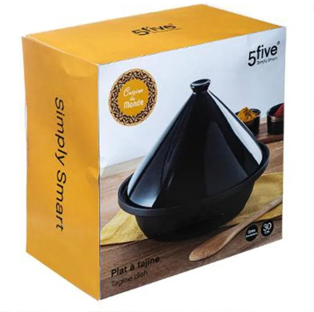 Plat à tajine “Céramique” 30cm Noir