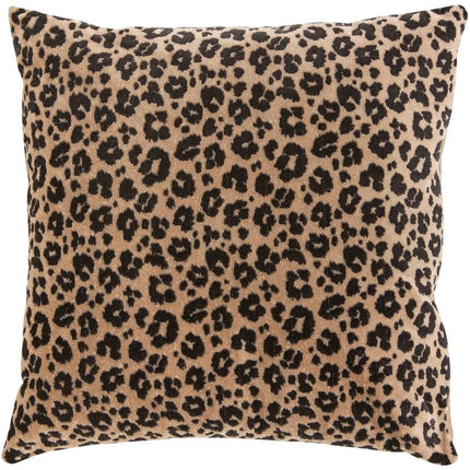 Lynra Coussin 40x40 cm – Coussin en polyester Imprimé léopard – Imprimé animal pour canapé ou chaise – Imprimé léopard – Imprimé tigre –