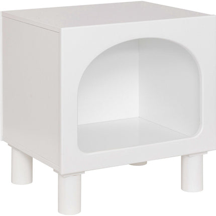 Table de chevet Atmosphera Kids Tara - Table de chevet - 40x32x42cm - Chambre d'enfant - Blanc