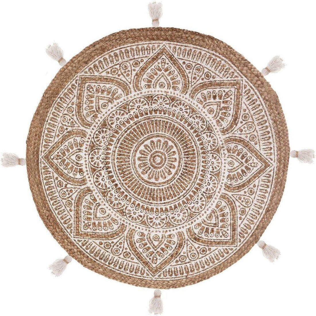 Atmosphera Jute-Teppich ROSALIE rund