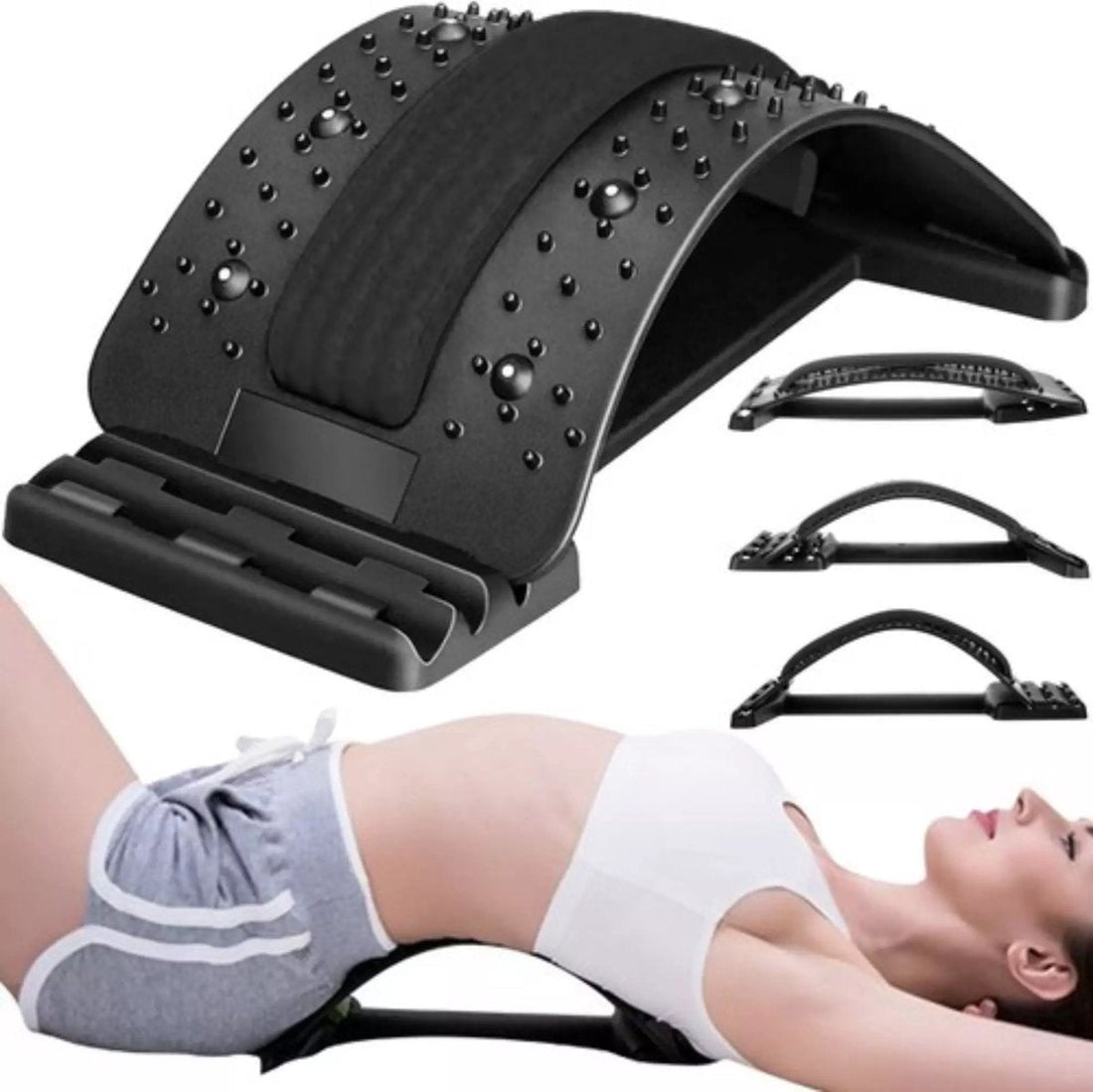 Trizand Back Stretcher with Acupressure Massage - Ultimate Back Pain Relief