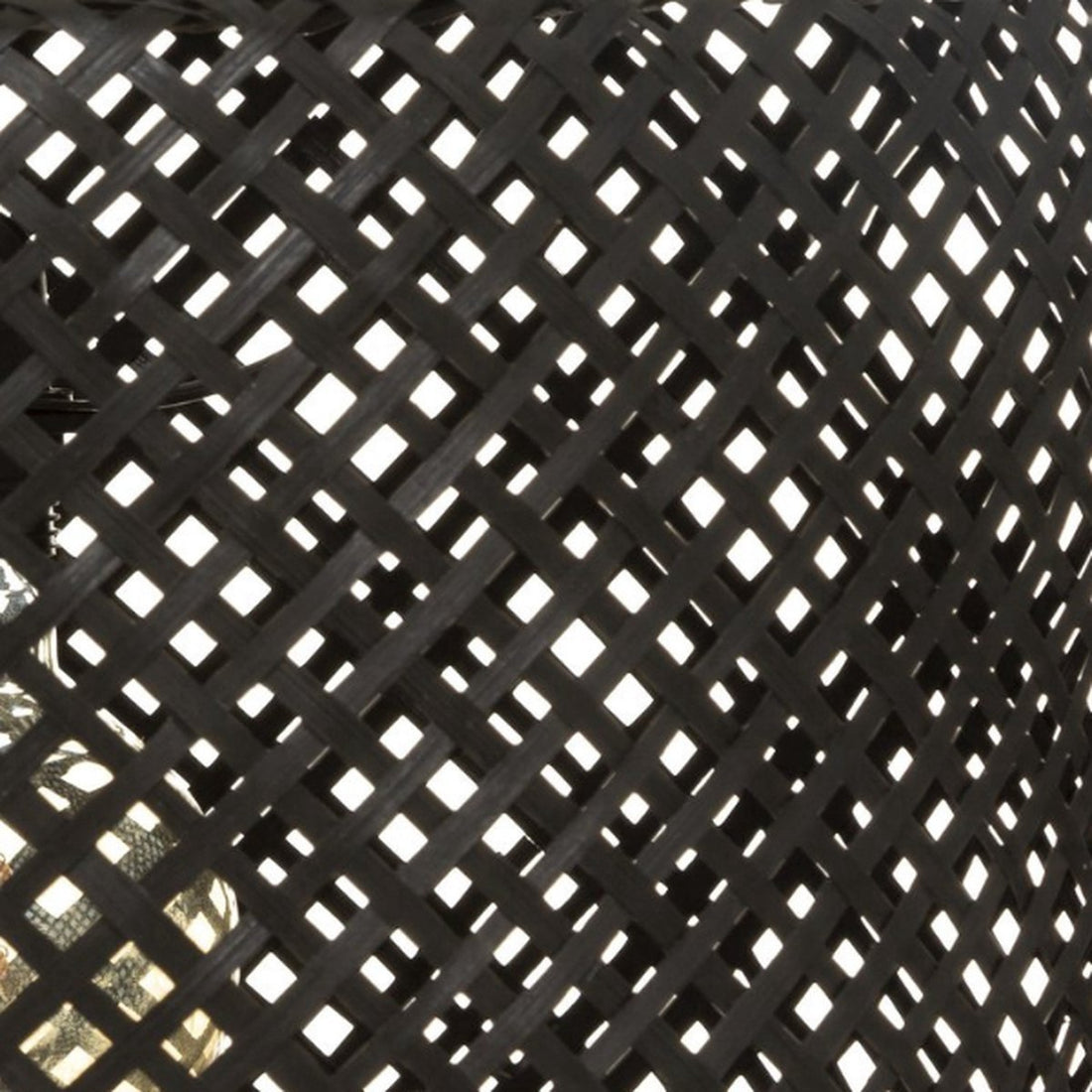 Woven Bamboo Pendant Light - Lighting - Rattan - Ø40 cm - Black
