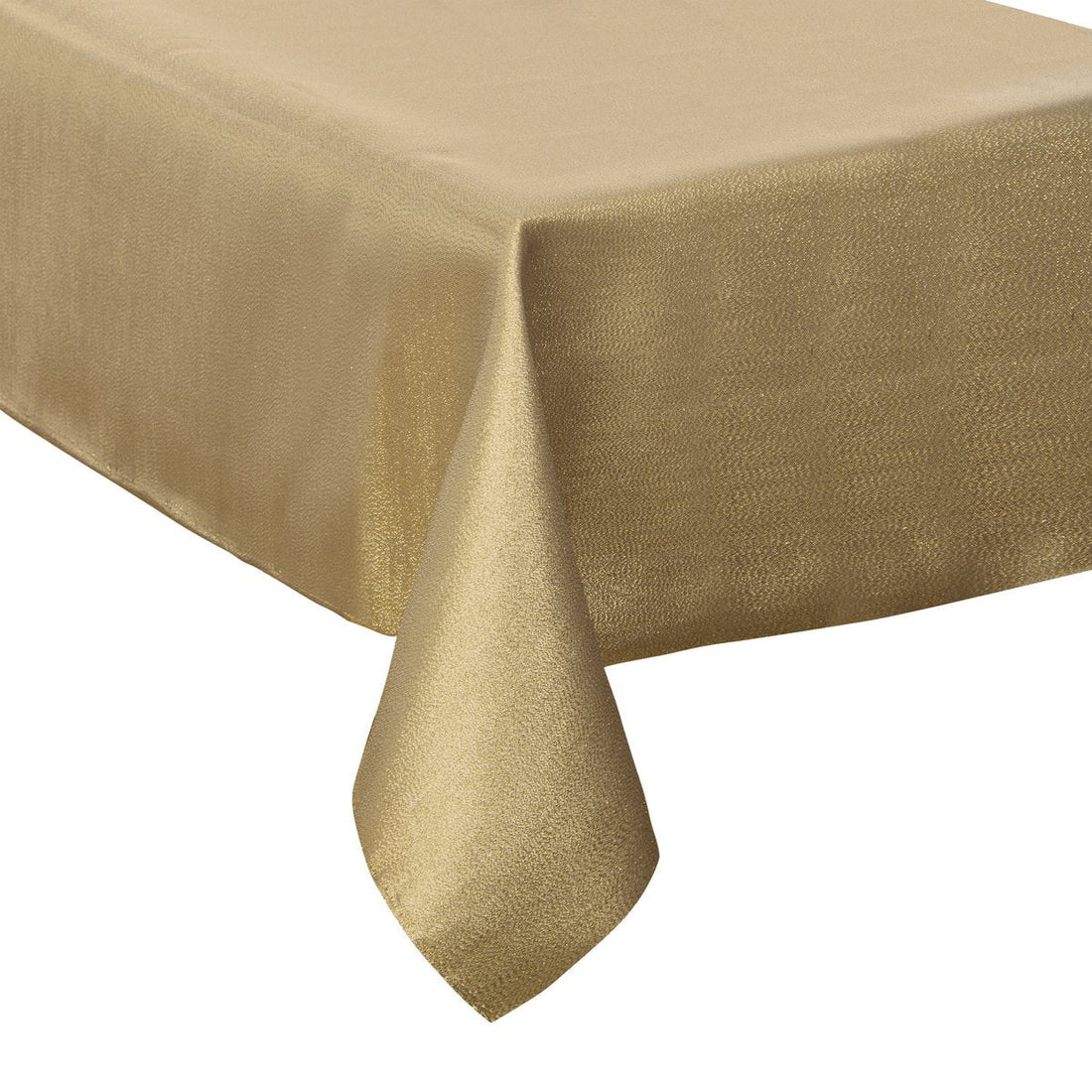 Atmosphera – Tischdecke goldene Glitzer – 140 x 360 cm – Polyester