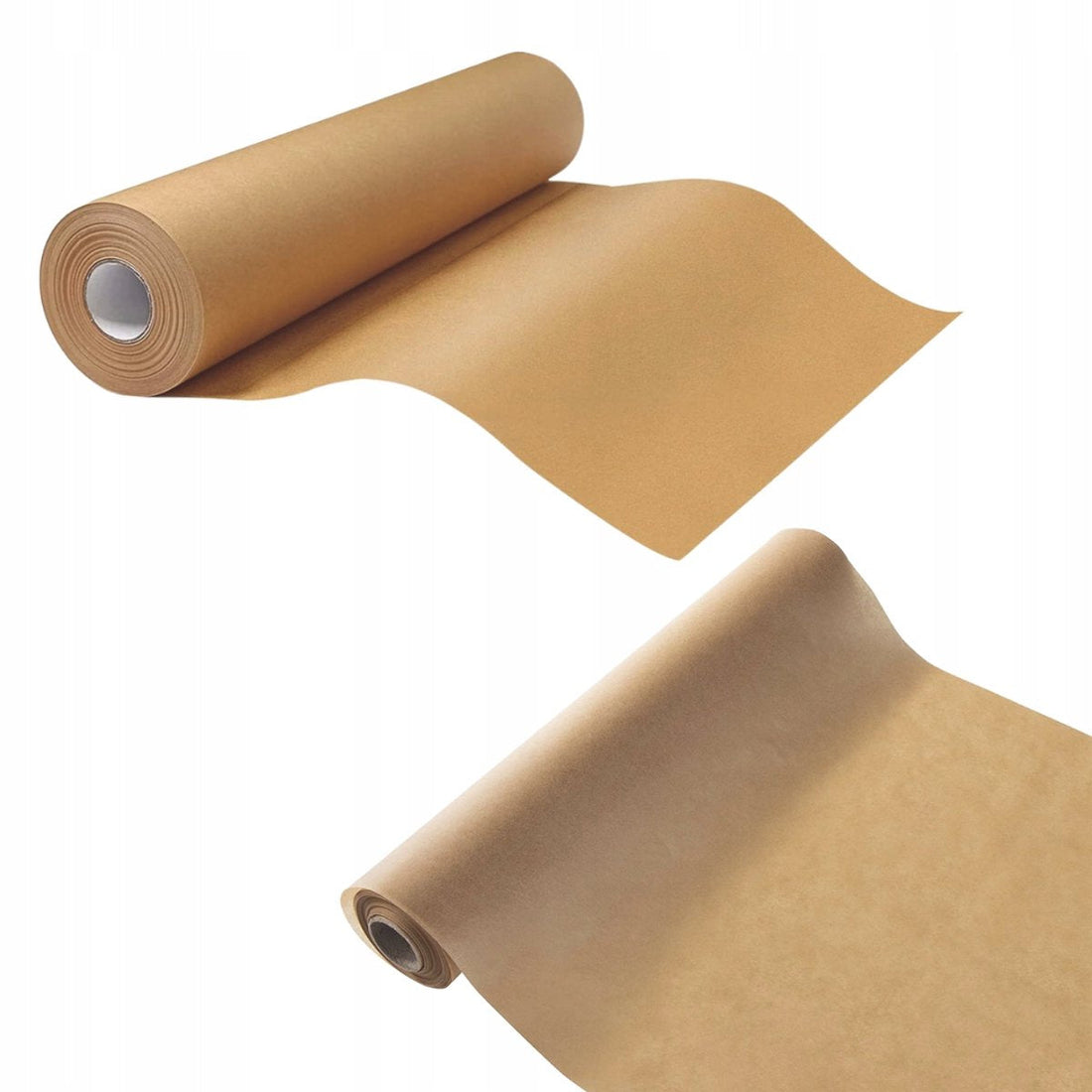 Klausberg Baking Paper Parchment 50m – 38 cm Wide – KB-7904 – Brown – For Airfryer & Oven