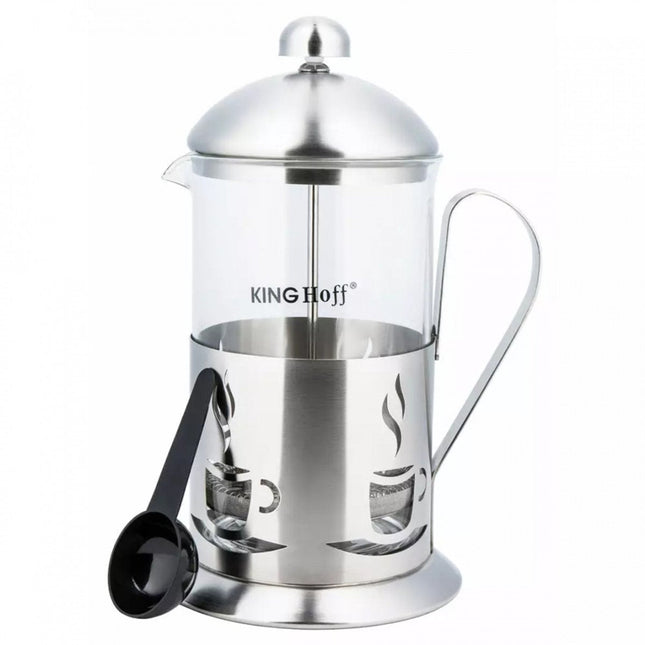 KINGHOFF CAFETIÈRE/THÉIÈRE À PISTON 600 ml KH-4831