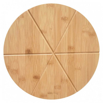 PLANCHE À PIZZA EN BOIS 35CM KINGHOFF KH-1565