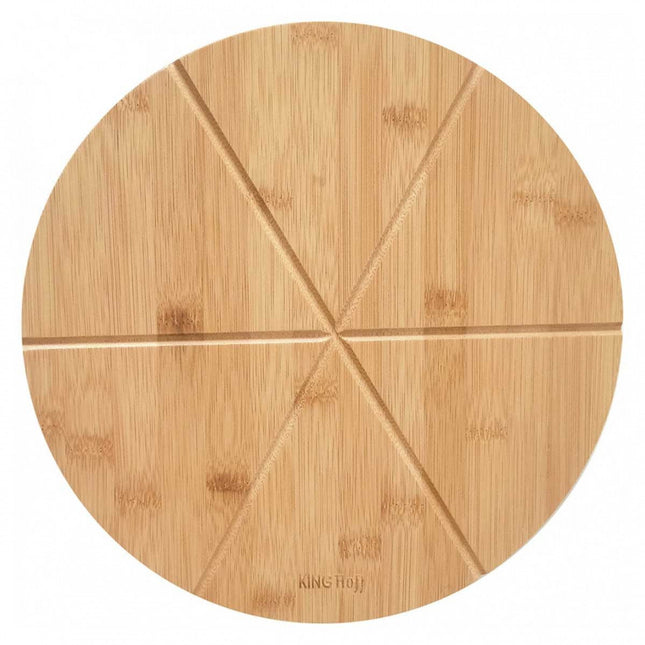 PLANCHE À PIZZA EN BOIS 35CM KINGHOFF KH-1565