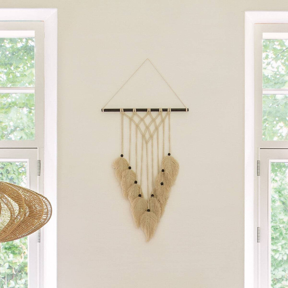 Macramé SAFARI wall hanging, 95 cm