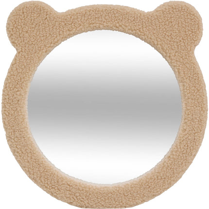 Miroir Ours Atmosphera Kids - Ø34x2,3cm - Marron