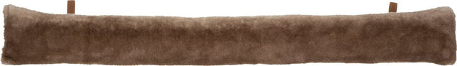 Atmosphera BOUDINS DE PORTE Grizzly Façon fourrure - 12 x 90 cm - Marron - Extra doux