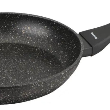 Klausberg KB-7988 Poêle à Frire en Marbre 24 cm – Antiadhésive, Compatible Induction, Légère & Résistante aux Rayures