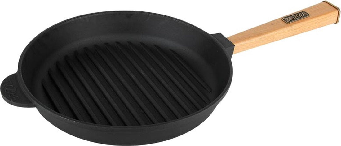 Gusseiserne Grillpfanne BRIZOLL OPTIMA 28 cm - Alle Herdarten