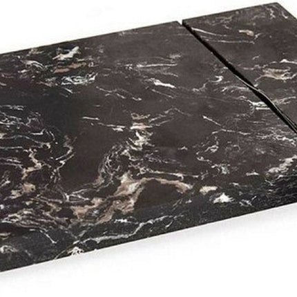 Planche à découper en marbre Noir (15 x 1,5 x 22 cm)