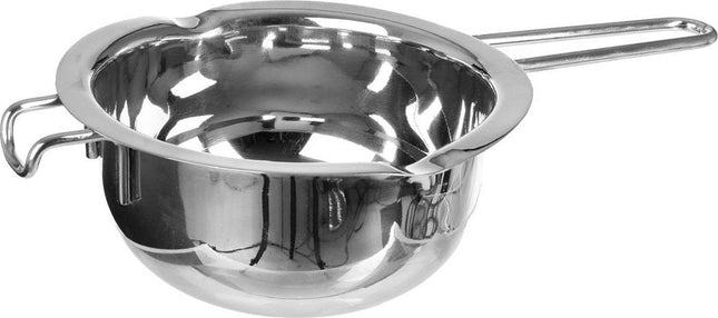 Pot pour bain-marie, acier inoxydable
