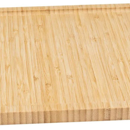 5Five Planche de service pour amuse-gueules/finger food - 30 x 30 cm - bois de bambou - planche à apéritif - planche à tapas