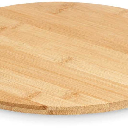 Planche à découper rotative ronde en bambou Kinvara d: 30cm