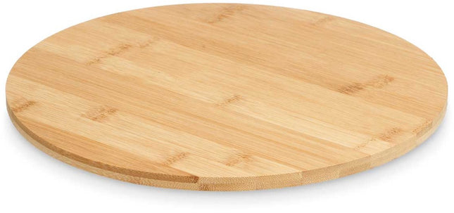 Planche à découper rotative ronde en bambou Kinvara d: 30cm