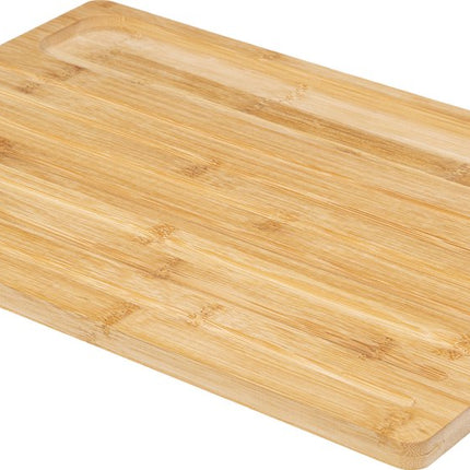 Planche à découper le pain 40 x 27 cm en bambou avec couteau à pain et pince à épiler – Planche de service – Planche à pain