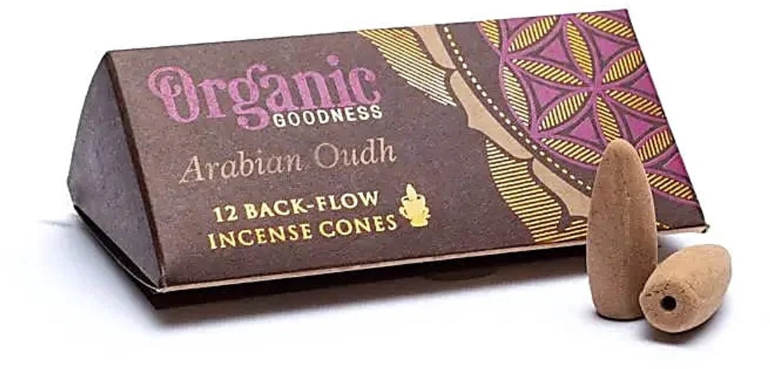Arabische Oudh backflow wierookkegels – natuurlijk, houtachtige geur