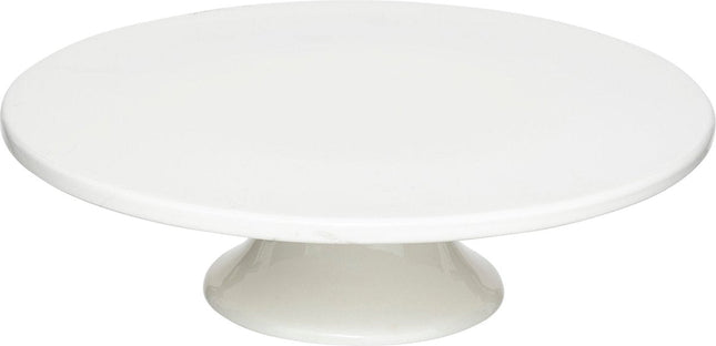 Secret de Gourmet Présentoir à gâteau/Plateau à gâteau - Ø28xH9cm - Blanc