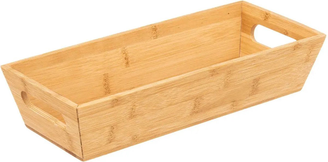 5Five - Brotkorb Classic Backery - Bambus - rechteckig - Holzfarbe - 33 x 14 x 7 cm