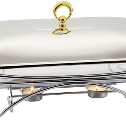 Klausberg 7921 - Chauffe-plat - verre - 3 litres - support en inox