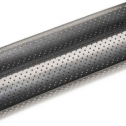 Plat à four pour pain 16 x 2,5 x 38 cm Métal Gris foncé Acier au carbone (38 x 16 x 2,5 cm)