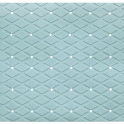 Tapis de bain | Tapis de salle de bain | Tapis de douche | Tapis de bain en PVC 70 x 35 cm | Antidérapant | Très adhérent | Turquoise | Tapis de douche antidérapant