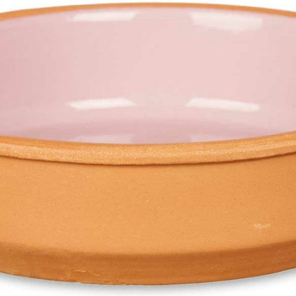 La Dehesa - Lot de 4 coupelles tapas/crème brûlée terre cuite/rose 16cm