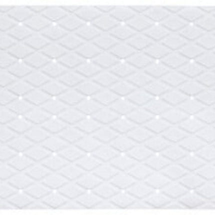 Tapis de Bain | Tapis de Douche | Tapis de Baignoire en PVC 70 x 35 cm | Antidérapant | Très adhérent | Blanc - Tapis de Douche Antidérapant