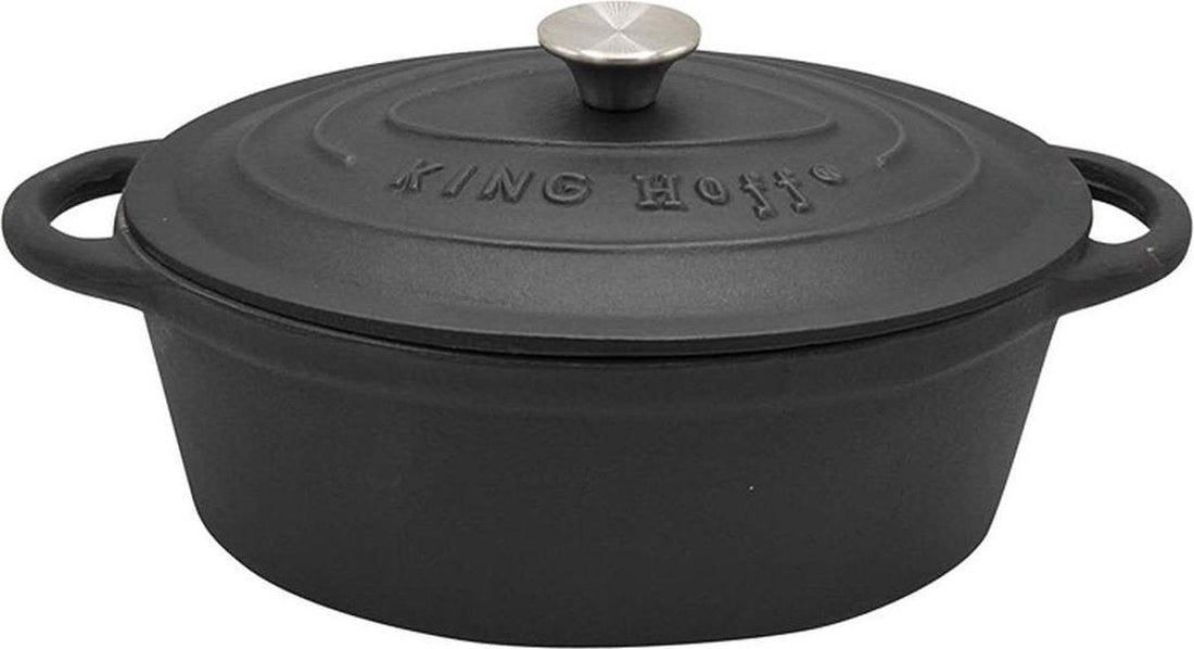 Kinghoff 1477 Braadpan - 4,5L - Gietijzeren - alle warmtebronnen